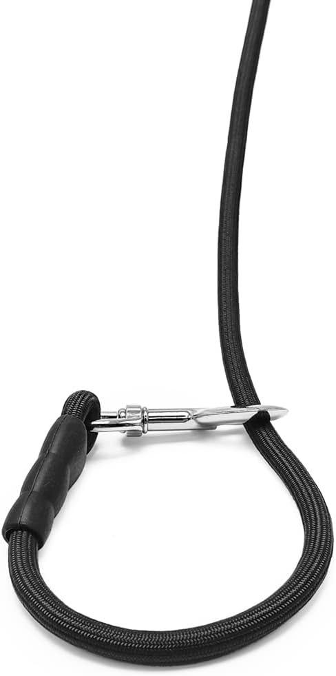 Tie Out Rope Dog Leash, 8-10-13-15-20-25-30-35-40-45-50FT Heavy Duty Nylon Check Cord for Medium Large Dogs Indoor/Outdoor Playing Camping Backyar...