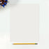 LUXPaper 8.5" x 11" Paper | Letter Size | Natural White | 80lb. Text | 100% Cotton | 50 Qty...
