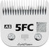 Detachable Ultra Edge Dog Clipper Blade - Constructed of Carbonized Steel, Resists Heat and Rust with Long-Lasting Sharp Edges - A5 Series (5FC, F...