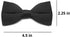 tiemart Men's Pre-Tied Clip-On Bow Tie...