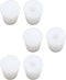 6PCS Silicone Rubber Plug 0.9"x0.67" Tapered Stopper Silicone Plugs Silicone Rubber Protective Plugs 3#, 3 Solid+3 Hole...