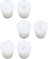 6PCS Silicone Rubber Plug 0.9"x0.67" Tapered Stopper Silicone Plugs Silicone Rubber Protective Plugs 3#, 3 Solid+3 Hole...