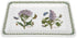 Portmeirion Botanic Garden Rectangular Tray (14.5"x7") - Assorted Floral Motifs - Fine Porcelain with Chip-Resistant Glaze - Dishwasher, Microwave...