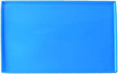 Hemoton Roll Cake Mat Flexible Baking Tray Pan Silicone Cookies Mold Bakeware (Blue)...