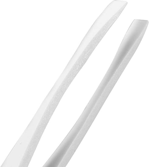 Precision Plastic Tweezers Kit - Plastic Anti static Tweezers Set Pickup Craft Electronics DIY Repair Tool - White - 6Pcs...