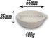 Rosenthal Collection Ceramic Crucible Bowl Premium Italian Dish Cup Furnace Melting Casting Refining Gold Silver (400g)...