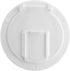 RV 4 3/4 inch Round Electrical Cable Hatch for 30 and 50 Amp Cords (White)...