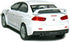 KiNSMART 2008 Mitsubishi Lancer Evolution X 1:36 Scale 5" White...