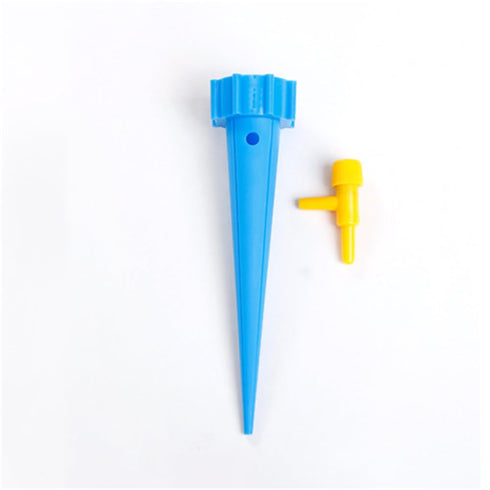 6 Pack Self Watering Spikes for Plant, Outdoor Automatic Plants Waterer, Insert Devices with Adjustable Vavle Switch for Garden Water Planter Syst...
