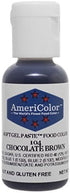 Americolor Soft Gel Paste Food Coloring, Chocolate Brown Net WT. .75oz...