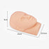 Lash Mannequin Head, Practice Training Head,for Make Up and Lash Extention,Cosmetology Doll Face Head,Soft-Touch Rubber Practice Head,Easy to Clea...