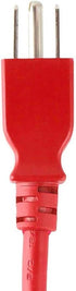 Monoprice Power Cord - NEMA 5-15P to IEC 60320 C13, 18AWG, 10A/1250W, 125V, 3-Prong, 2ft, Red...