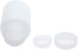 5Pcs 100ml Plastic Wide Mouth Laboratory Reagent Bottles Sample Sealing Bottles(White)...