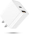 30w USB-C Power Adapter, Zafolia iPhone 15 Fast Charger Block, Google Pixel 6/6 Pro Charger, Upgraded Certified Dual Ports PD 3.0 Charging Plug fo...