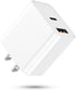 30w USB-C Power Adapter, Zafolia iPhone 15 Fast Charger Block, Google Pixel 6/6 Pro Charger, Upgraded Certified Dual Ports PD 3.0 Charging Plug fo...