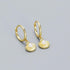 Cute Shell Pearl Huggie Small Hoop Earrings Dangle Drop for Women 925 Sterling Silver 14K Gold Filled Boho Beach Simple Charm Hoops Delicate Hypoa...