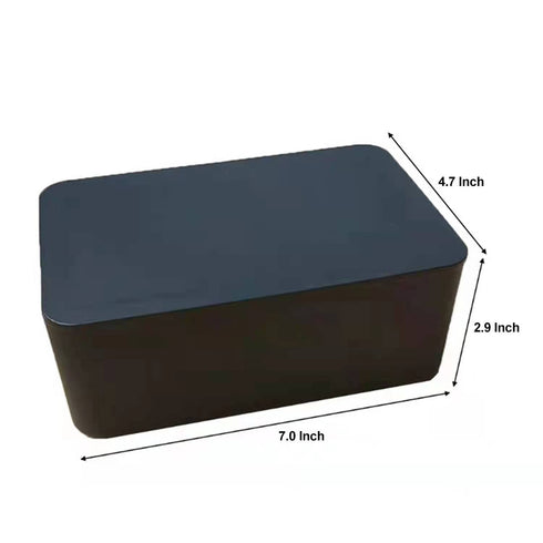Baby Wipe Holder, Keeps Diaper Wipes Fresh, Easy Open & Close Wipe Container (Black)...