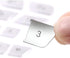 Silver Lock Unlock Button Cover Seat Memory Door Patch Switch Trim Interior Auto Decoration Replacement for Mercedes Benz GLK ML GL A B C E Class ...