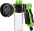 Multifunctional Car Wash Nozzle with Soap Dispenser 8 in 1 High Pressure Garden Hose Nozzle Car Foam Wash Gun for Car Washing Pet Washing Window C...