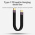 Short USB C Cable?USB C to C 0.4 Ft Flexible Cable Support Thunderbolt 4/3,USB4, PD 100W Quick Charge,8K Video,40Gbps Data Transfer for External S...