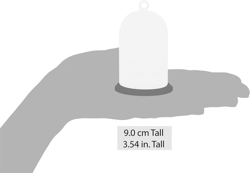 Department 56 Kloche The Spirit of Christmas Wish Dome Glass Hanging Ornament, 2.5 Inch, Multicolor...