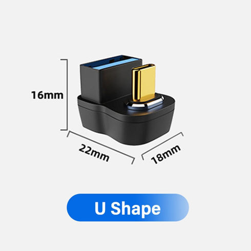 2 pcs USB3.0 to Type-C Magnetic Adapter?Type-C Male Plug to USB3.0 Female for Laptop ?Phone?Desktop Computer, Tablet to U Disk?Card Reader?USB Des...