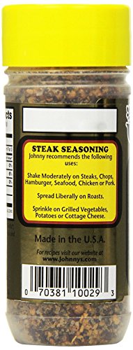 Johnny's Steak Seasoning, 3.5 Ounce (Pack of 3)...