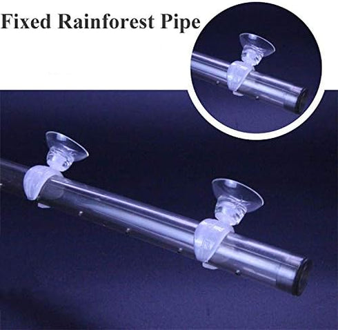Aquarium Heater Clip Holder Aquarium Tube Clip Suction Cup Clip, 4 Pieces (Clip Inner diam:0.69")...