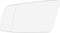 X AUTOHAUX Car Rearview Mirror Glass Replacement with Backing Plate Heated Left Side Driver Side for BMW 550i 525i 528i 645Ci...