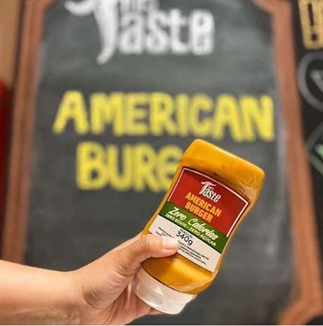Mrs Taste Sugar Free American Burger, Zero Calories, Zero Sodium, Zero Sugar, High Fiber, Keto Friendly, Paleo Friendly, Condiments and Sauces (11...
