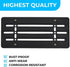 Front Bumper License Plate Bracket for Subaru 2000-2025, Plate Holder Set w 6 Unique Screw Bolts & Wrench Kit, License Tag Mounting Kit, Quality P...