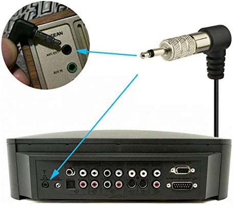 Bingfu FM Antenna 75 Ohm FM Antenna for Pioneer Onkyo Yamaha Marantz Bose Wave Music System Indoor Digital HD Radio FM Radio Bluetooth Stereo Rece...