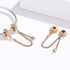 Safety Chain Charms Heart 925 Sterling Silver Beads fit Charms Bracelet & Necklace...