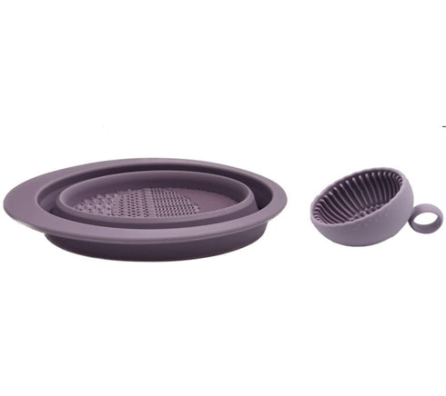 Makeup Brush Cleaning Utensil Kit Thorough Cleaning for Makeup Brush and Makeup Sponge Makeup Brush Cleaner Brush Washing Utensil...