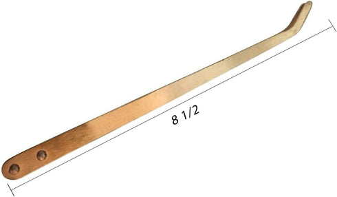 Rosenthal Collection – Curved Copper Tongs for Jewelry Pickle Pots – Precision Tweezers for Soldering, Acid Baths & Pickling Tools (8.5 inches)...