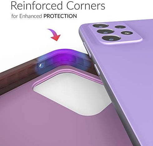 Crave Slim Guard for Galaxy A52 Case, Shockproof Case for Samsung Galaxy A52, A52 5G (6.5 inch) - Lilac...