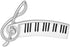 Piano Lover Musical Instrument Brooches Pianist Delicate Music Note Lapel Pin Recital Gift For Piano Players Teacher Students Graduation Pins Deco...
