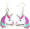 Rainbow Unicorn Earrings...