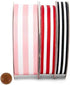 Light Pink Jenna Striped Grosgrain Ribbon 1 1/2" X 25 Yards...