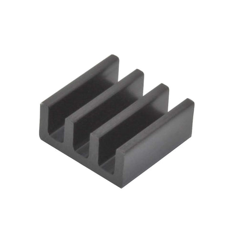 30pcs Aluminum Heatsink 11x11x5mm / 0.43x0.43x0.2 inches with Thermal Conductive Adhesive Tape for Raspberry pi Electronic Chip MOS IC Diode Triod...