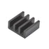 30pcs Aluminum Heatsink 11x11x5mm / 0.43x0.43x0.2 inches with Thermal Conductive Adhesive Tape for Raspberry pi Electronic Chip MOS IC Diode Triod...