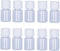 10PCS 5ml Plastic Bottles Lab Cylindrical Chemical Reagent Bottle Lab Wide Mouth Small Plastic Water Bottles Reagent Bottle Liquid Bottle Solid Po...