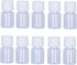 10PCS 5ml Plastic Bottles Lab Cylindrical Chemical Reagent Bottle Lab Wide Mouth Small Plastic Water Bottles Reagent Bottle Liquid Bottle Solid Po...