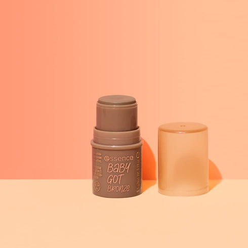 essence | Baby Got Bronze | Cream Bronzer Stick Easy to Apply & Blend | Vegan & Cruelty Free | Free From Gluten, Parabens, Preservatives, & Microp...