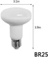 BR25 Led Bulbs 12W Flood Light Bulbs Non-Dimmable(4 Pack), 120 Watt Equivalent 1200LM Daylight White 6000K E27 Base R25 Led Light Bulbs for Indoor...