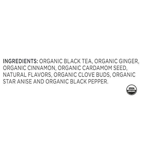Tea Forte Bombay Chai Premium Organic Loose Leaf Caffeinated Black Tea Blend Canister, Makes 35-50 Cups...