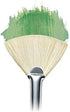 Winsor & Newton Winton Hog Bristle Brush-Fan #1, 1, Green...