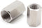 2pcs Pipe Fittings,Stainless Steel 3/8 NPT Female to 3/8 NPT Female Straight Hex Coupler/Coupling for Air, Liquid or Hydraulic Fitting,Industrial ...