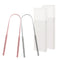 Professional Reduce Bad Breath Metal Tongue Scrapers...