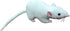 13" Soft Small Grey Rat Mouse Plush Toy Lifelike Mice Stuffed Animals Toys Dolls Gifts for Kids Pets (White)...